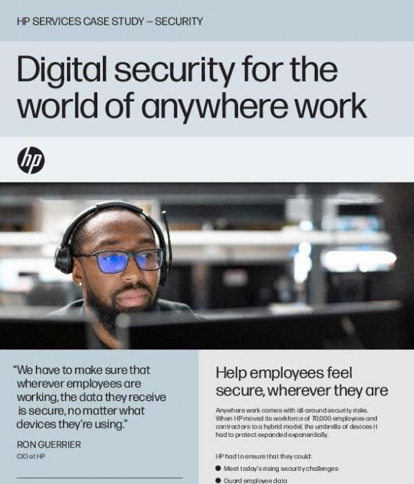 Digital Security for the World of Anywhere Work