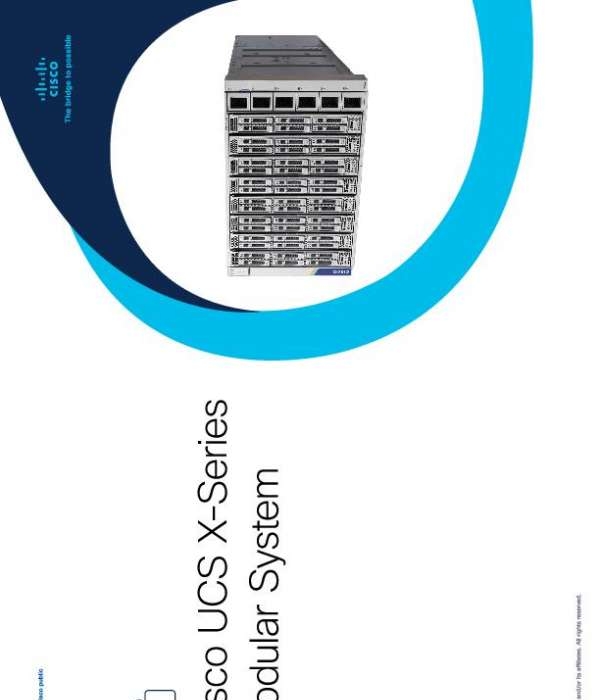 Cisco UCS X-Series Modular System