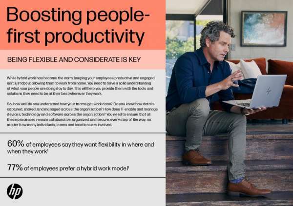 Boosting people-first productivity