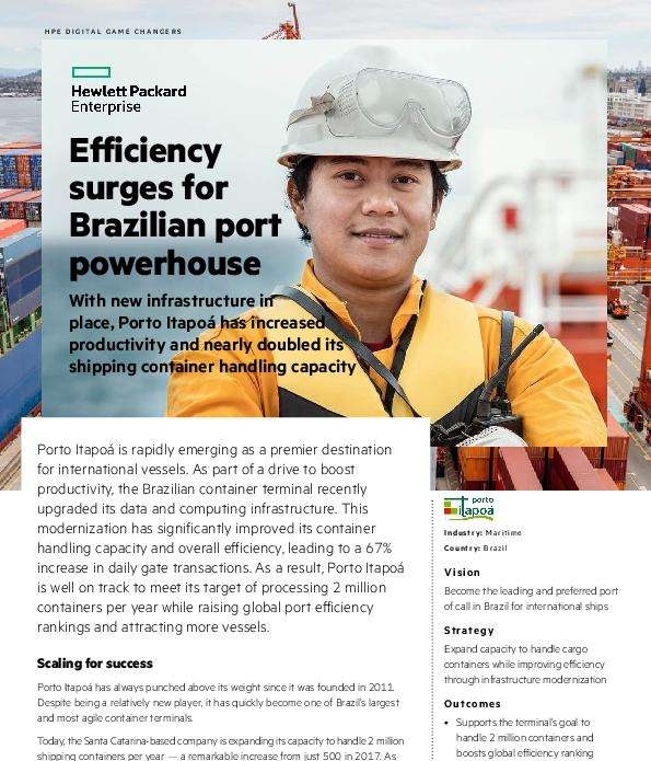 Efficiency surges for Brazilian port powerhouse