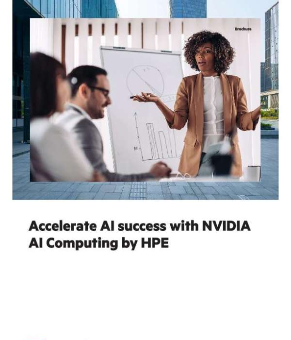 Accelerate AI success with NVIDIA® computing by HPE