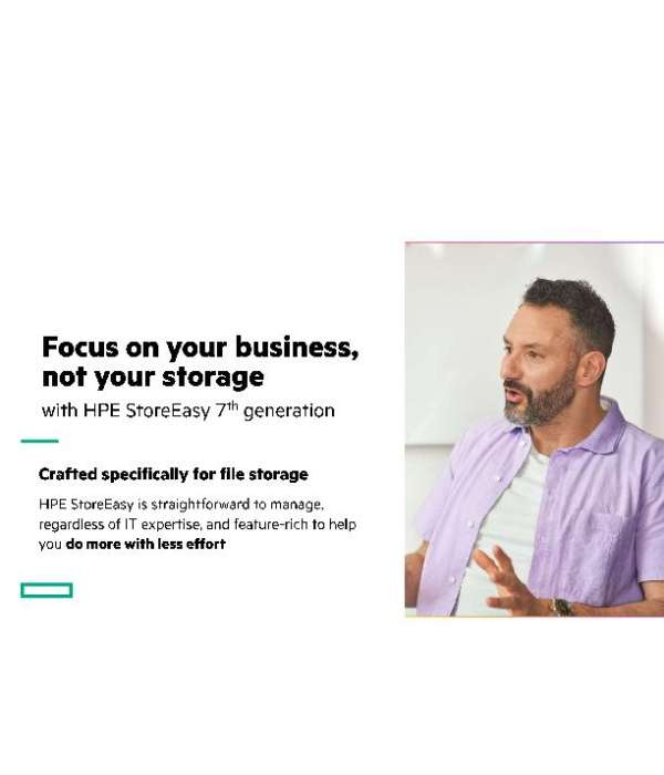 HPE StoreEasy 7th Generation for Small-to-Medium Businesses