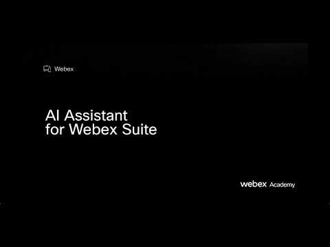 I Tested Webex Suite’s AI Assistant and Here’s What’s Best for Your Meetings!