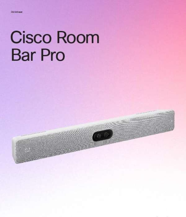 Cisco Room Bar Pro Data Sheet