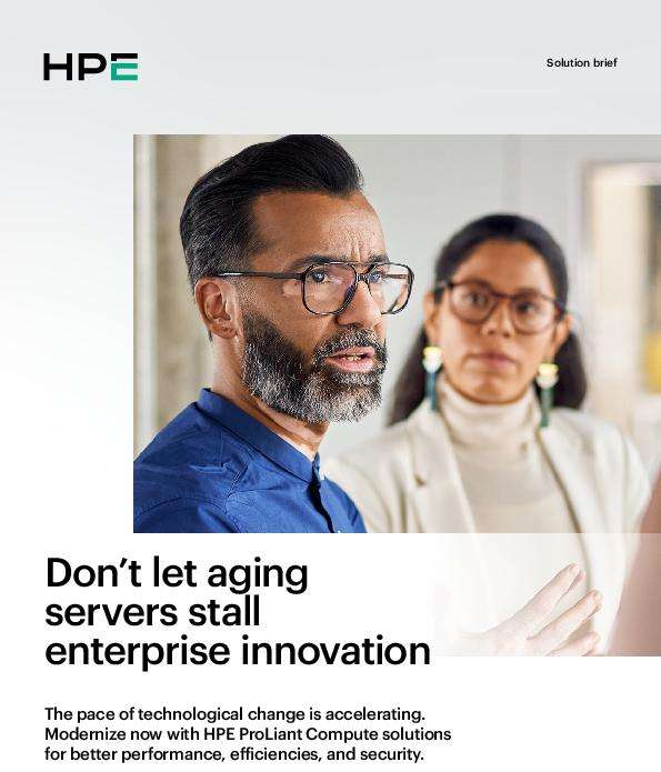Don’t let aging servers stall enterprise innovation