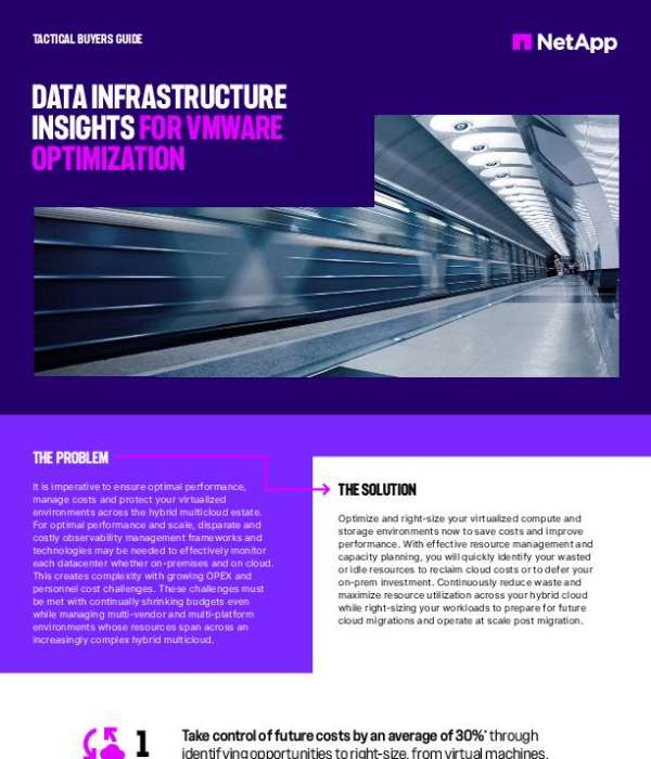 Data Infrastructure Insights For VMware
