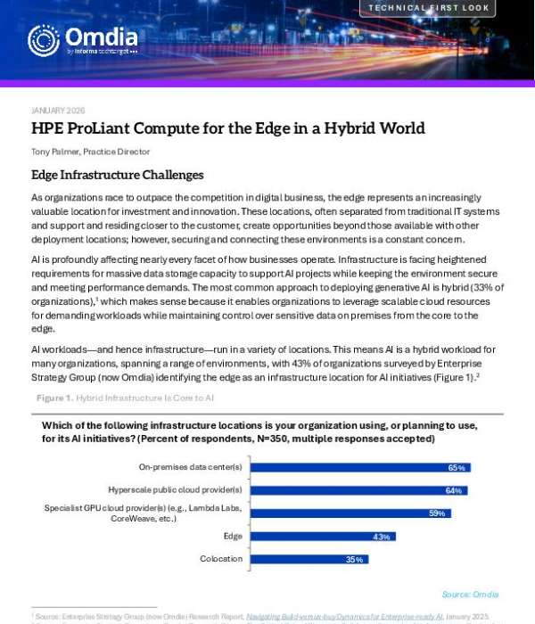 HPE ProLiant Compute for the Edge in a Hybrid World